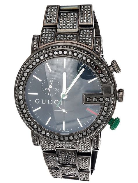 black diamond gucci watch replica|gucci watch unisex.